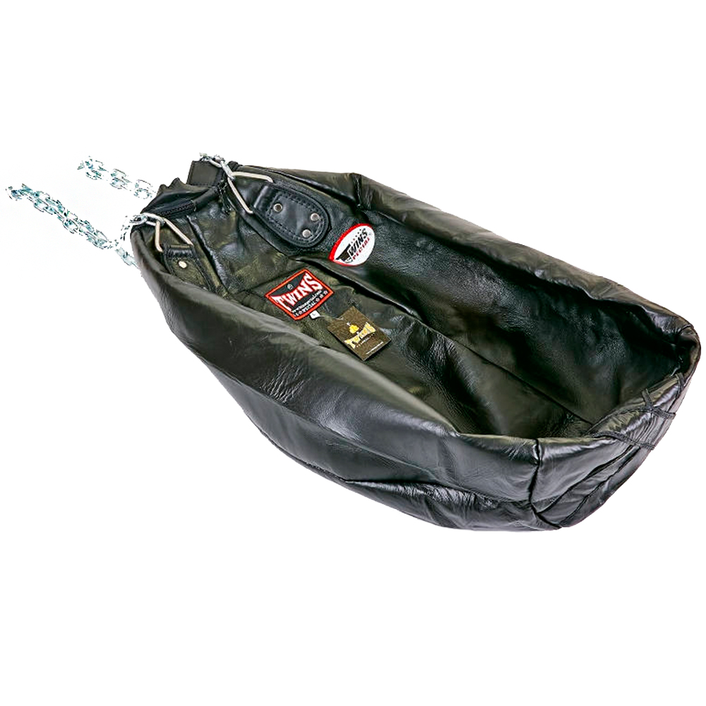 Twins Special PPL1 Боксерская Груша Тайский Бокс Натуральная Кожа Черная Размер S