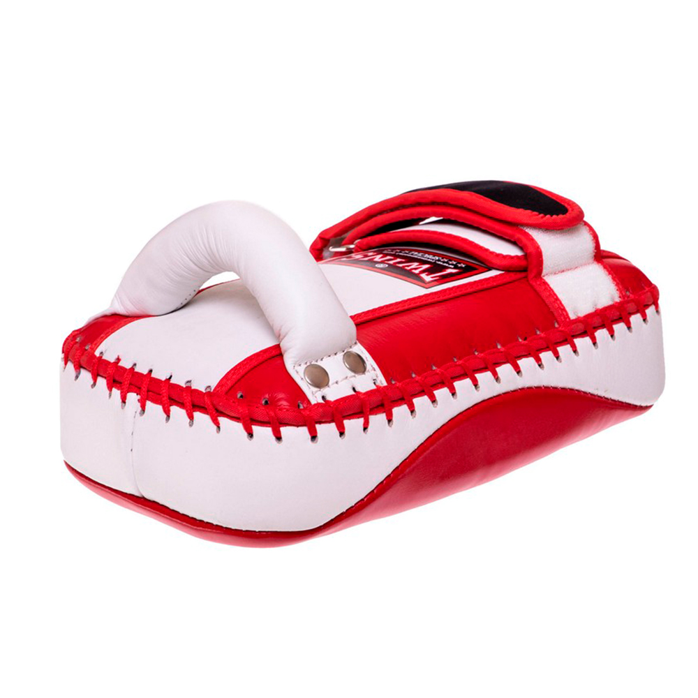 Twins Special KPL14 Тайские Пады Изогнутые Тайский Бокс Красно-Белые