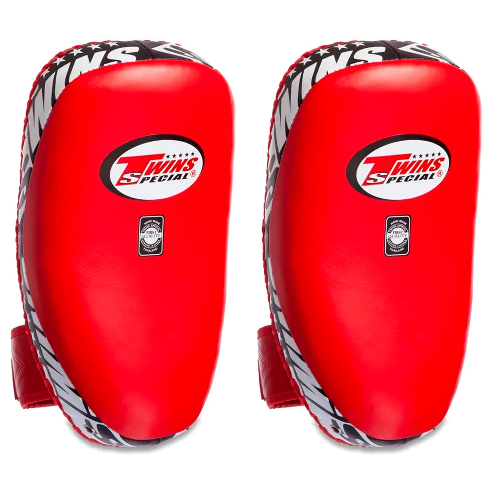 Twins Special PML23 Тайские Лапы-Пады Гибрид Тайский Бокс "Hybrid Focus Mitts" Красный