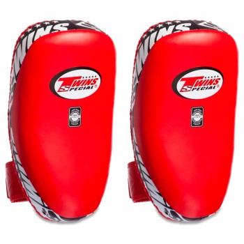 Twins Special PML23 Тайские Лапы-Пады Гибрид Тайский Бокс "Hybrid Focus Mitts" Красный
