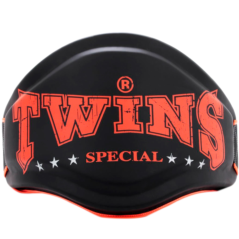 Twins Special BEPL4 Пояс Тренера Тайский Бокс Натуральная Кожа Черный