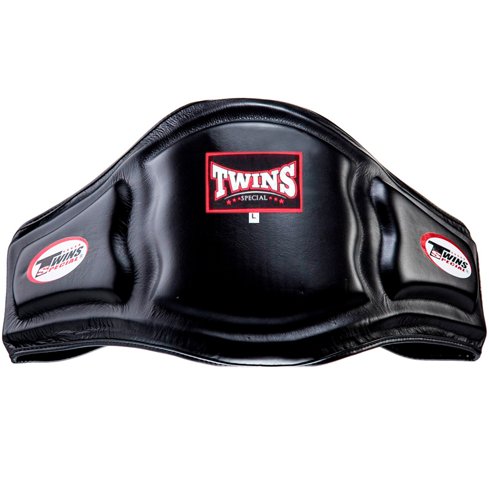 Twins Special BEPL3 Пояс Тренера Тайский Бокс Черный Или Красный Натуральная Кожа 