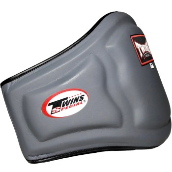 Twins Special BEPL3 Пояс Тренера Натуральная Кожа Тайский Бокс Серый