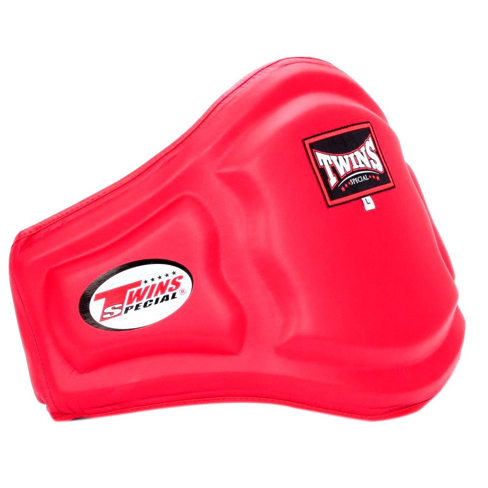 Twins Special BEPL3 Пояс Тренера Натуральная Кожа Тайский Бокс Красный