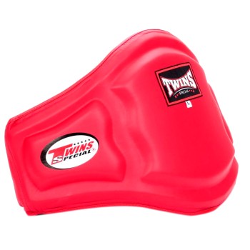 Twins Special BEPL3 Пояс Тренера Натуральная Кожа Тайский Бокс Красный