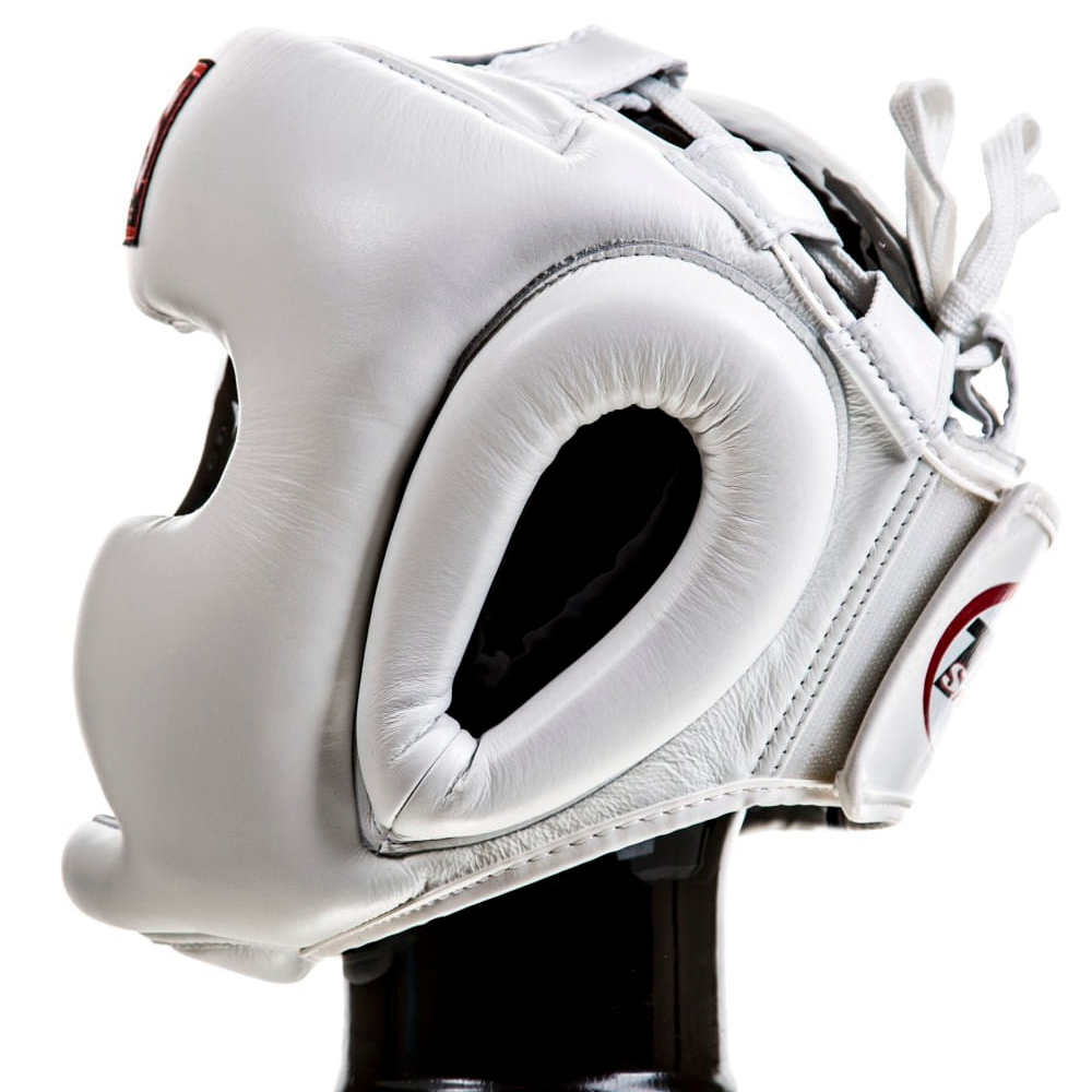 Twins Special HGL3 Боксерский Шлем Тайский Бокс Белый 