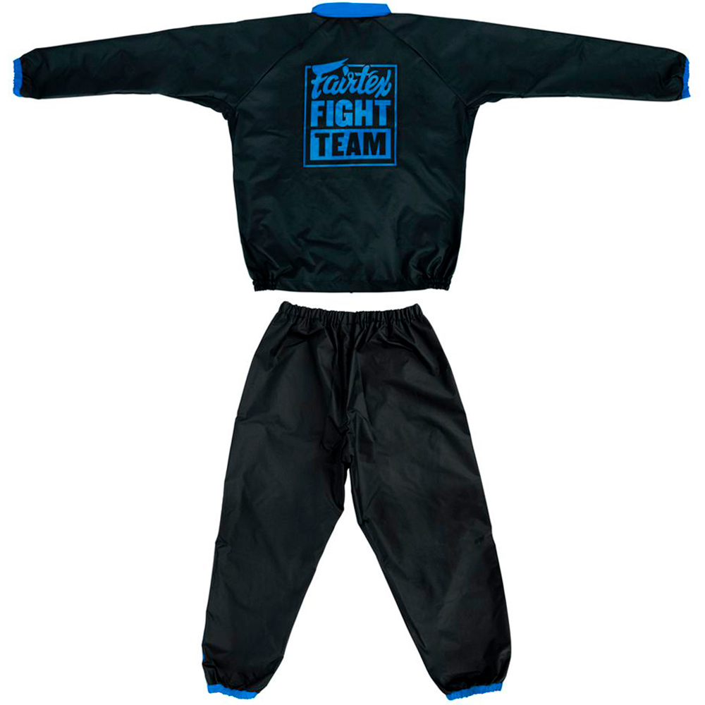 Fairtex VS4 Костюм Cауна Сгонка "Vinyl Sweat Suit" Черно-Синяя