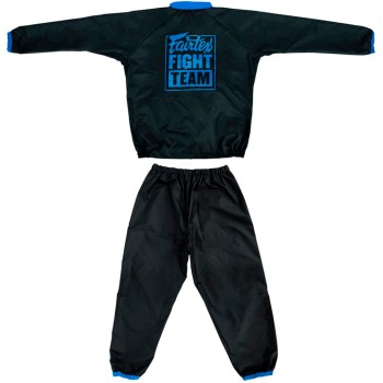 Fairtex VS4 Костюм Cауна Сгонка "Vinyl Sweat Suit" Черно-Синяя