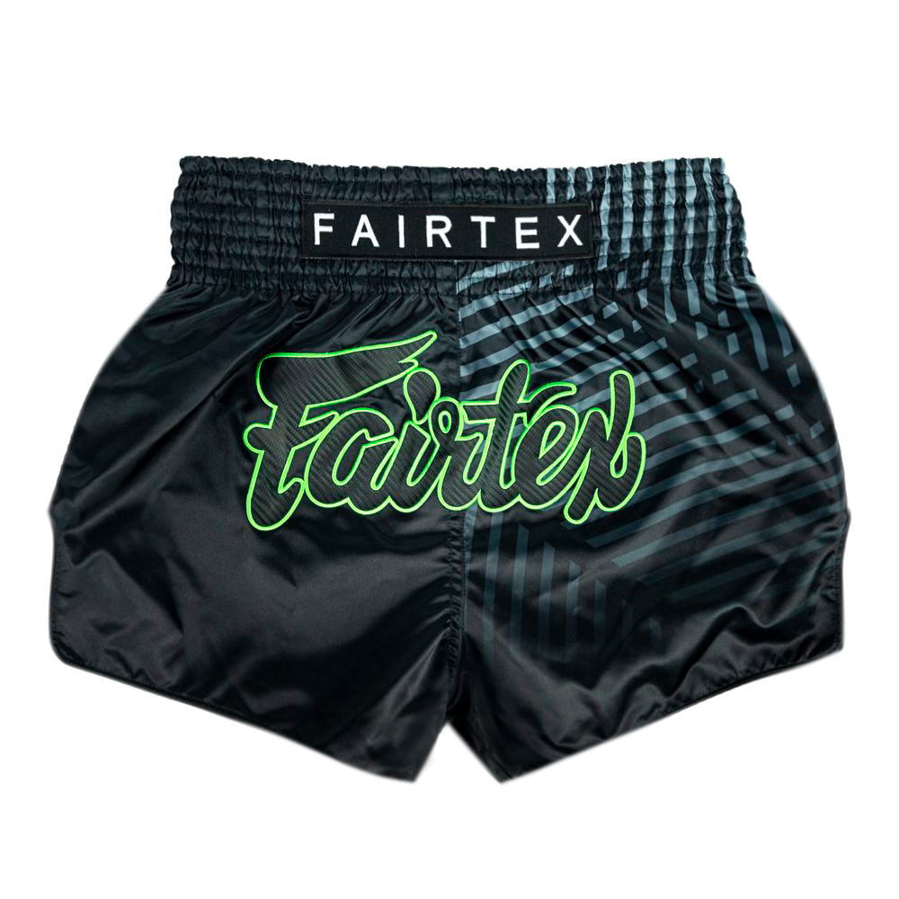 Fairtex BS1924 Шорты Тайский Бокс "Racer" Black