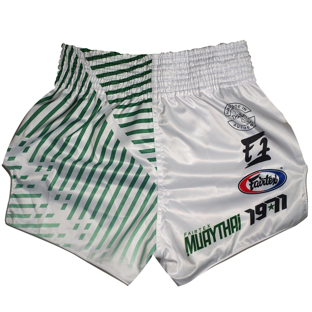 Fairtex BS1923 Шорты Тайский Бокс "Racer" White