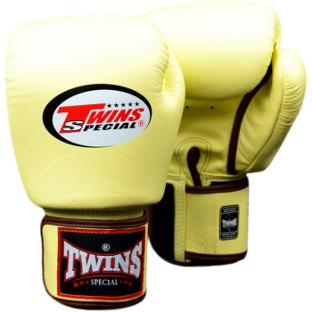 Twins Special BGVL3 Боксерские Перчатки Тайский Бокс Vanilla