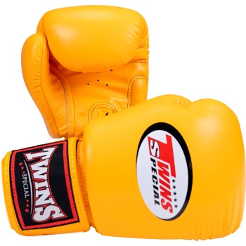 Twins Special BGVL3 Боксерские Перчатки Тайский Бокс Желтые