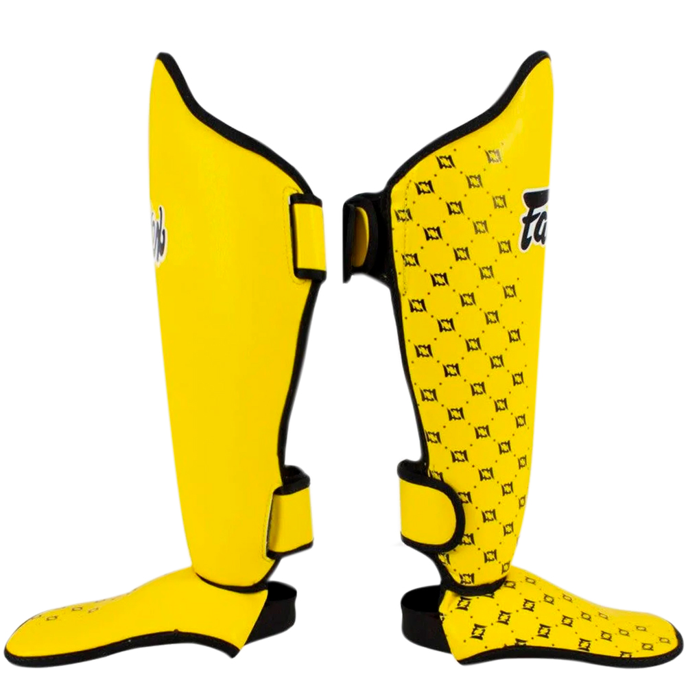 Fairtex SP5 Защита Голени "Competition" Тайский Бокс Желтый