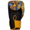 Top King "Wild Tiger" Боксерские Перчатки Тайский Бокс Yellow-Black