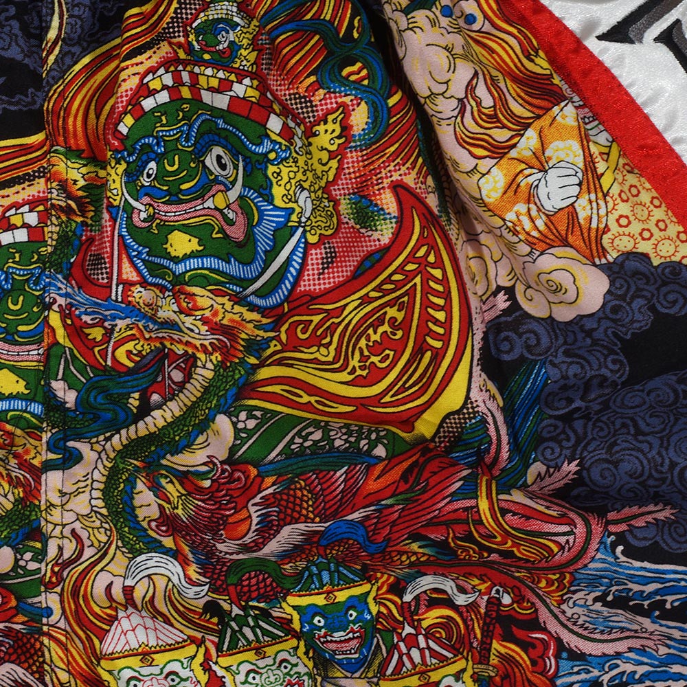 Top King TKTBS-205 Шорты Тайский Бокс Белая Вставка