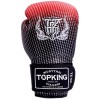 Top King "Super Star" Боксерские Перчатки Тайский Бокс Красные