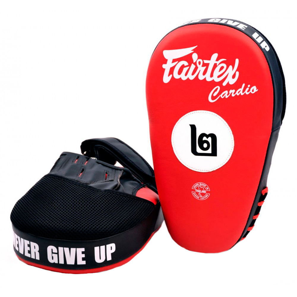 Fairtex FMV12 Лапы Боксерские Тайский бокс "Angular Focus Mitts" 