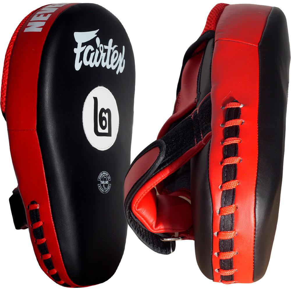 Fairtex FMV12 Лапы Боксерские Тайский бокс "Angular Focus Mitts" 