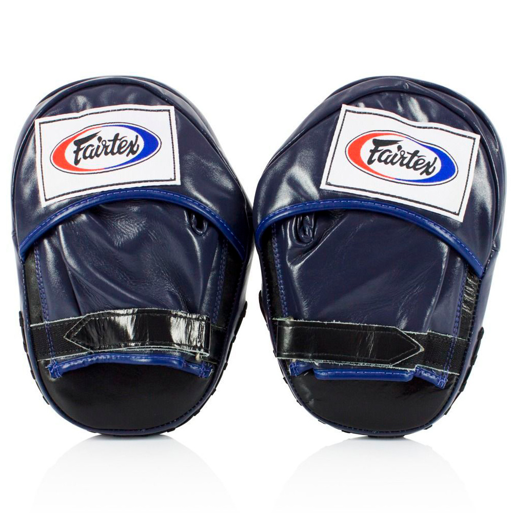Fairtex FMV10 Лапы Боксерские Тайский Бокс "Classic Pro Focus Mitts" Натуральная Кожа