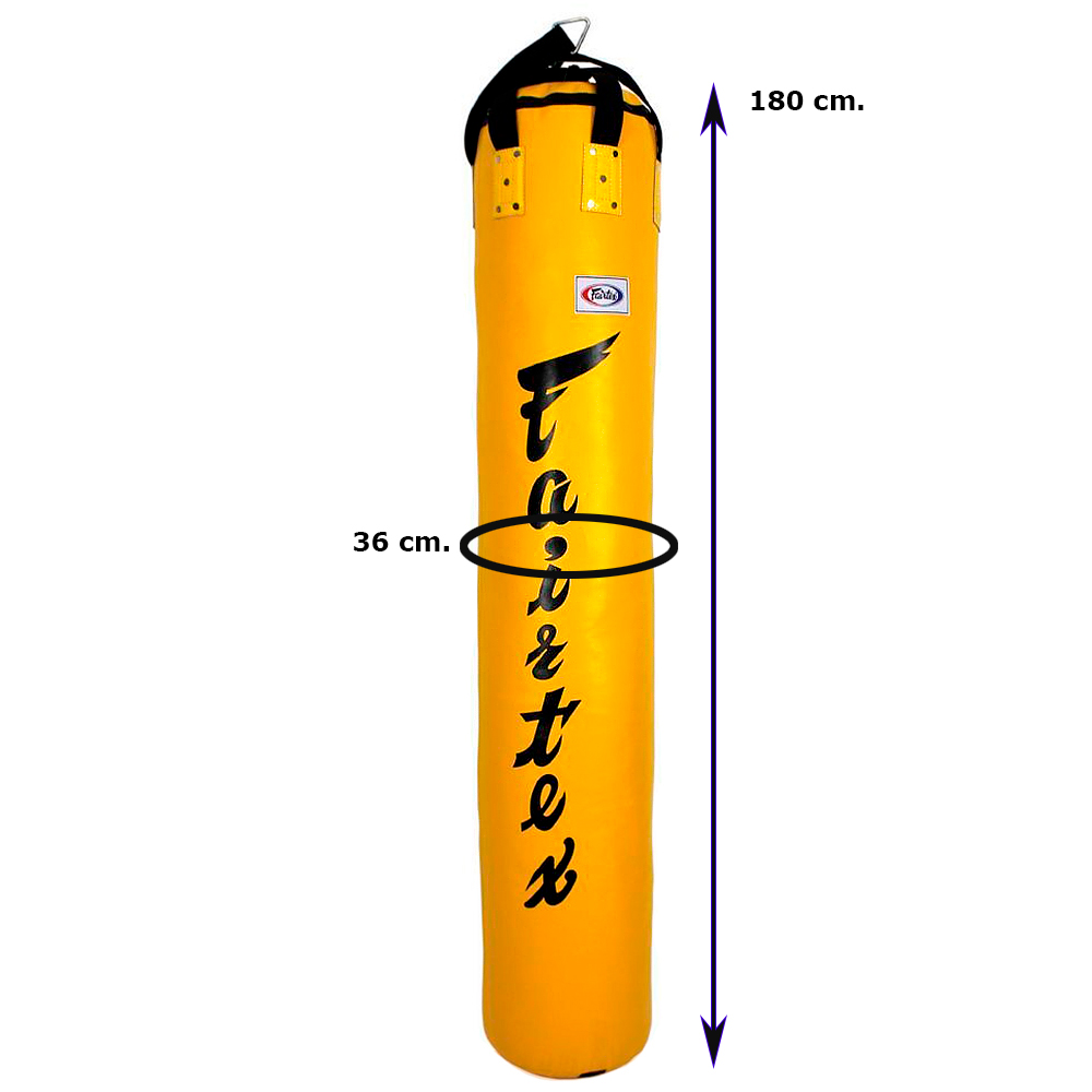 Fairtex HB6 Мешок Боксерский Тайский Бокс Тайский Банан "Muay Thai Banana Bag" Зеленый