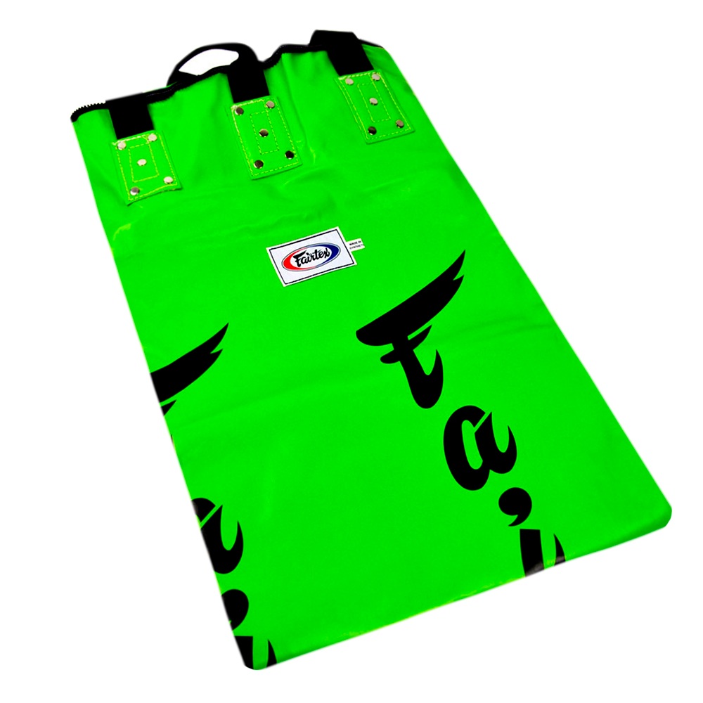 Fairtex HB6 Мешок Боксерский Тайский Бокс Тайский Банан "Muay Thai Banana Bag" Зеленый