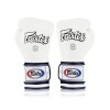 Fairtex BGV9 Боксерские Перчатки Мексиканский Стиль "Heavy Hitter's" Белые