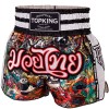 Top King TKTBS-227 Шорты Тайский Бокс Белая Сетка