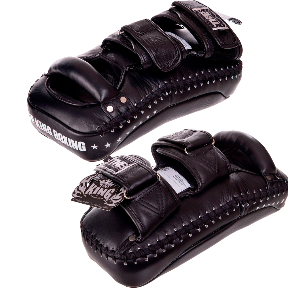 Top King TKKPE "Extreme" Тайские Пады Изогнутые Тайский Бокс На Пряжках Размер XL