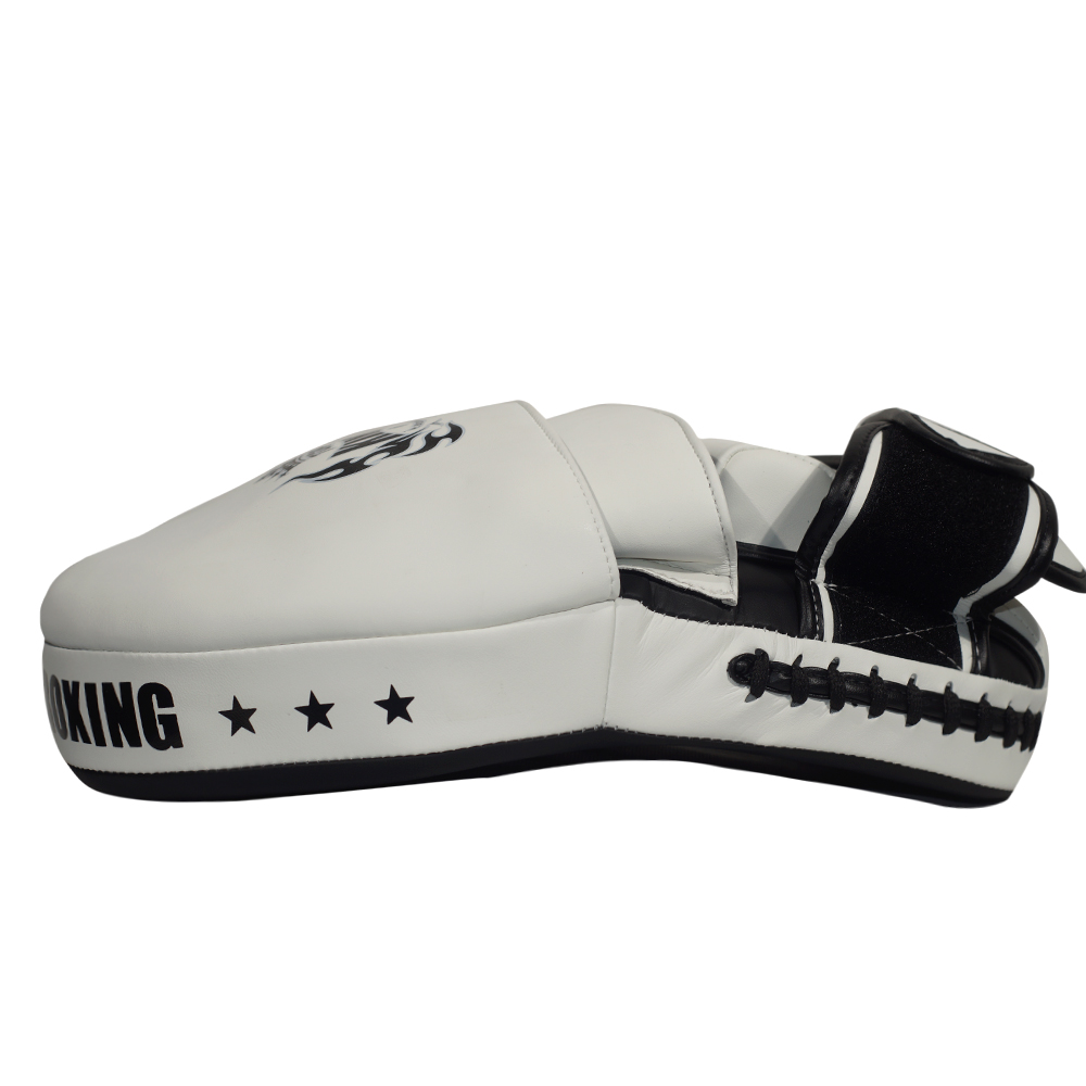 Top King TKFME Лапы Боксерские Тайский Бокс Черно-Белые