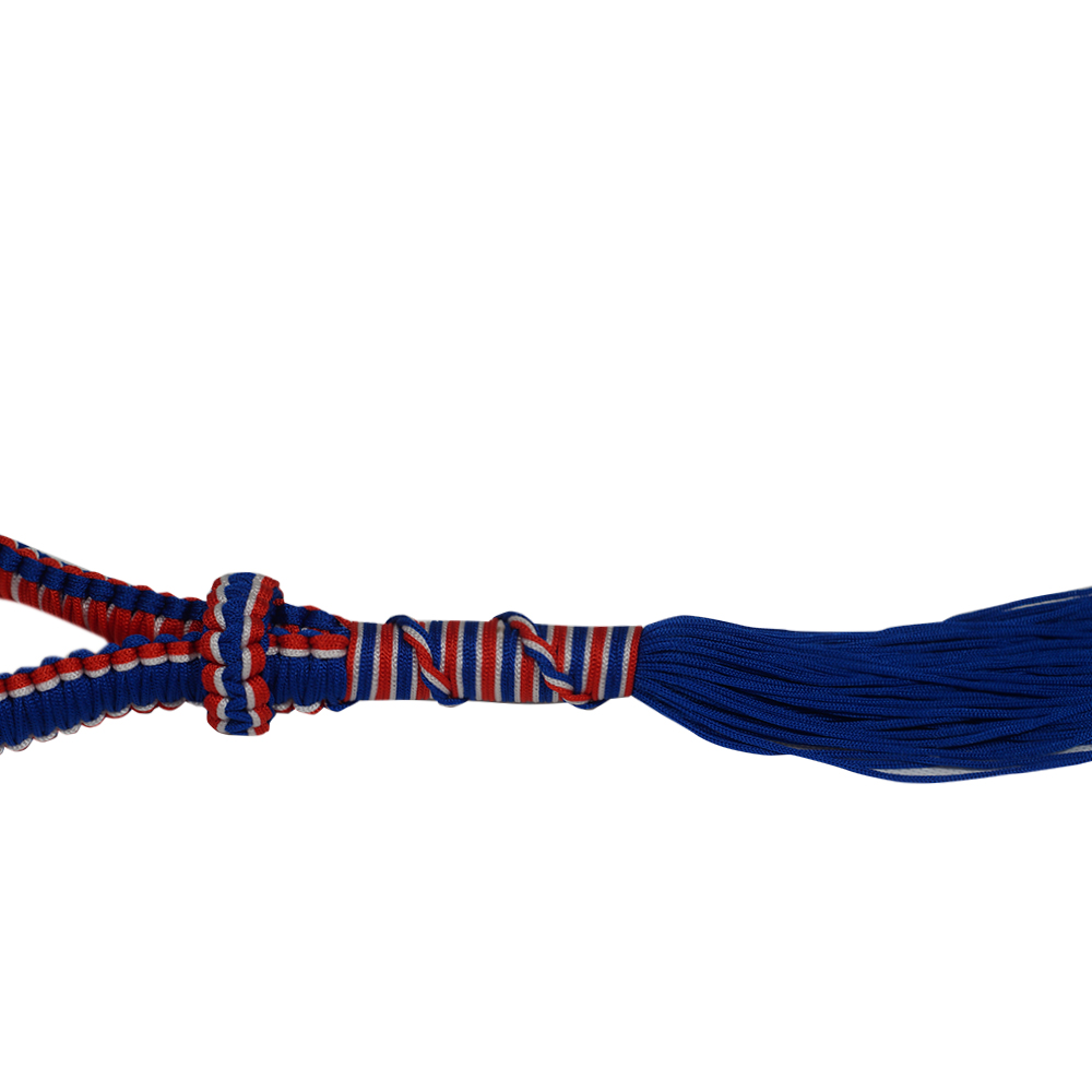 Монгкон и 2 Пратьята Тайскийс Бокс Комплект Муай Тай Ручная Работа Красно-Синий-Белый