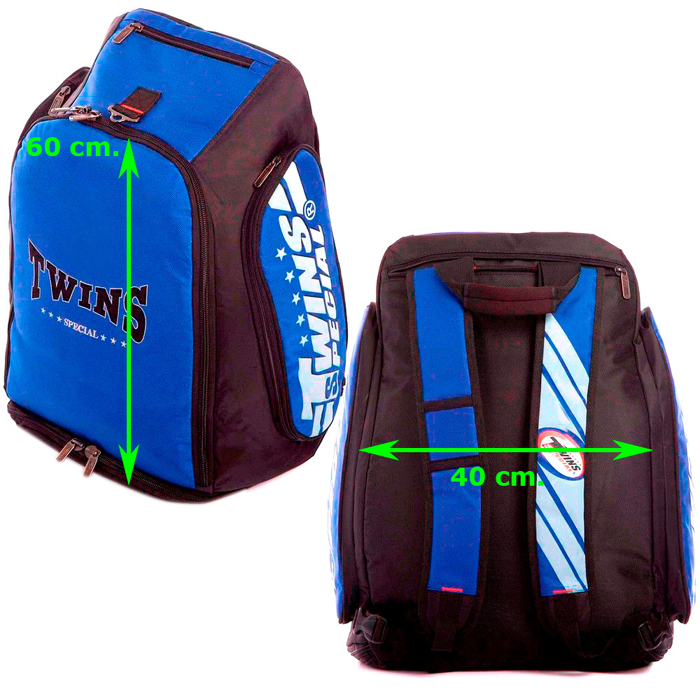 Twins Special BAG5 Рюкзак Тайский Бокс Трансформируемый Синий