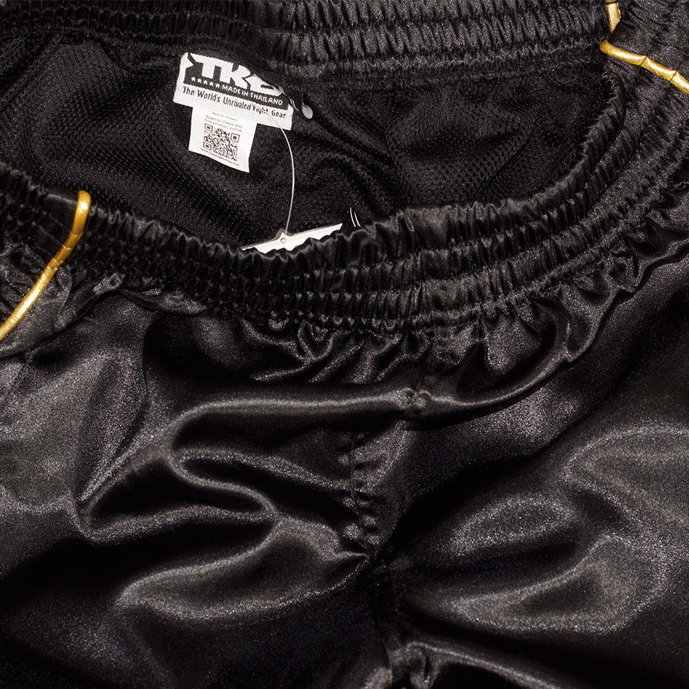 Top King TKTRS-006 Тренировочный Костюм Тайский бокс Черный с Золотом