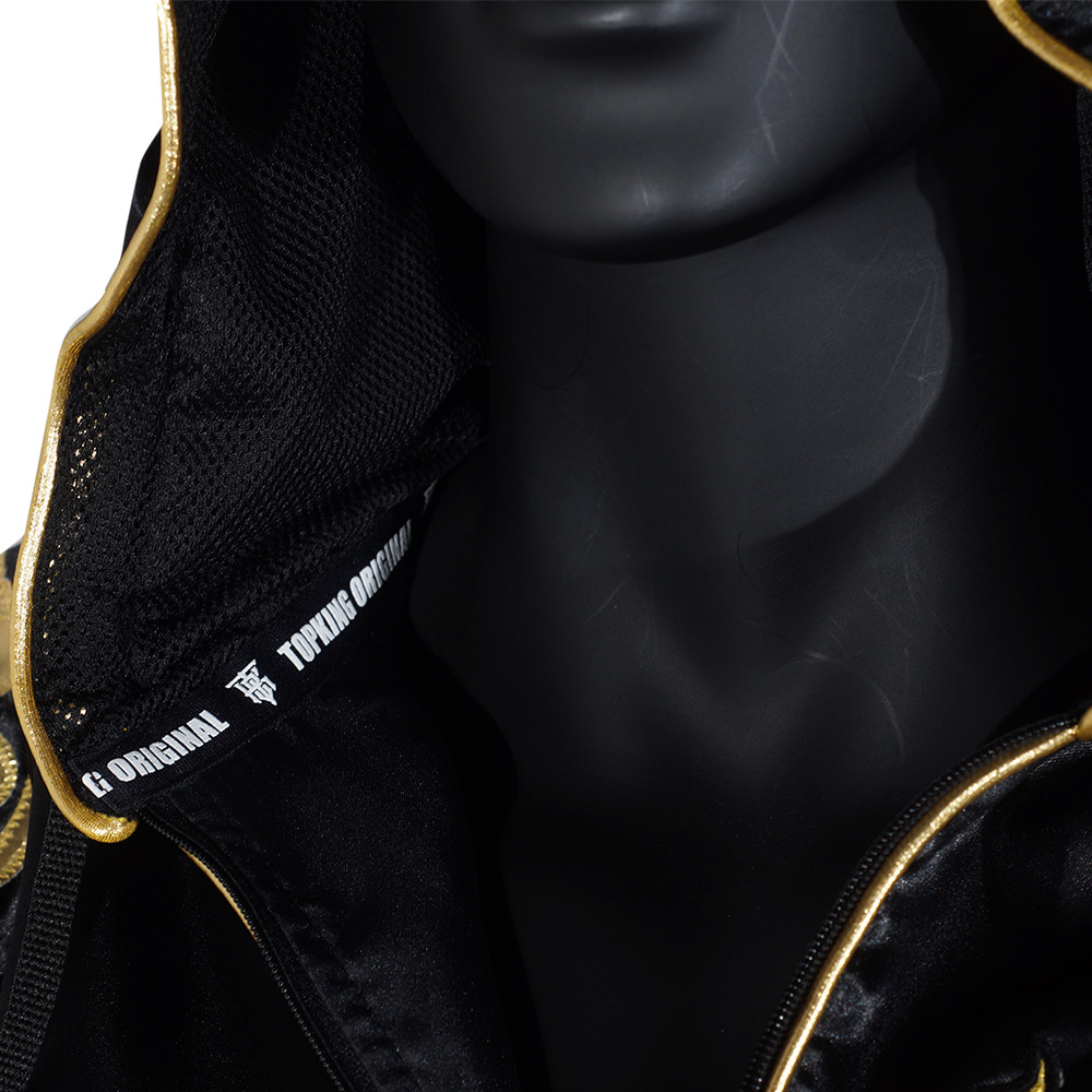 Top King TKTRS-006 Тренировочный Костюм Тайский бокс Черный с Золотом