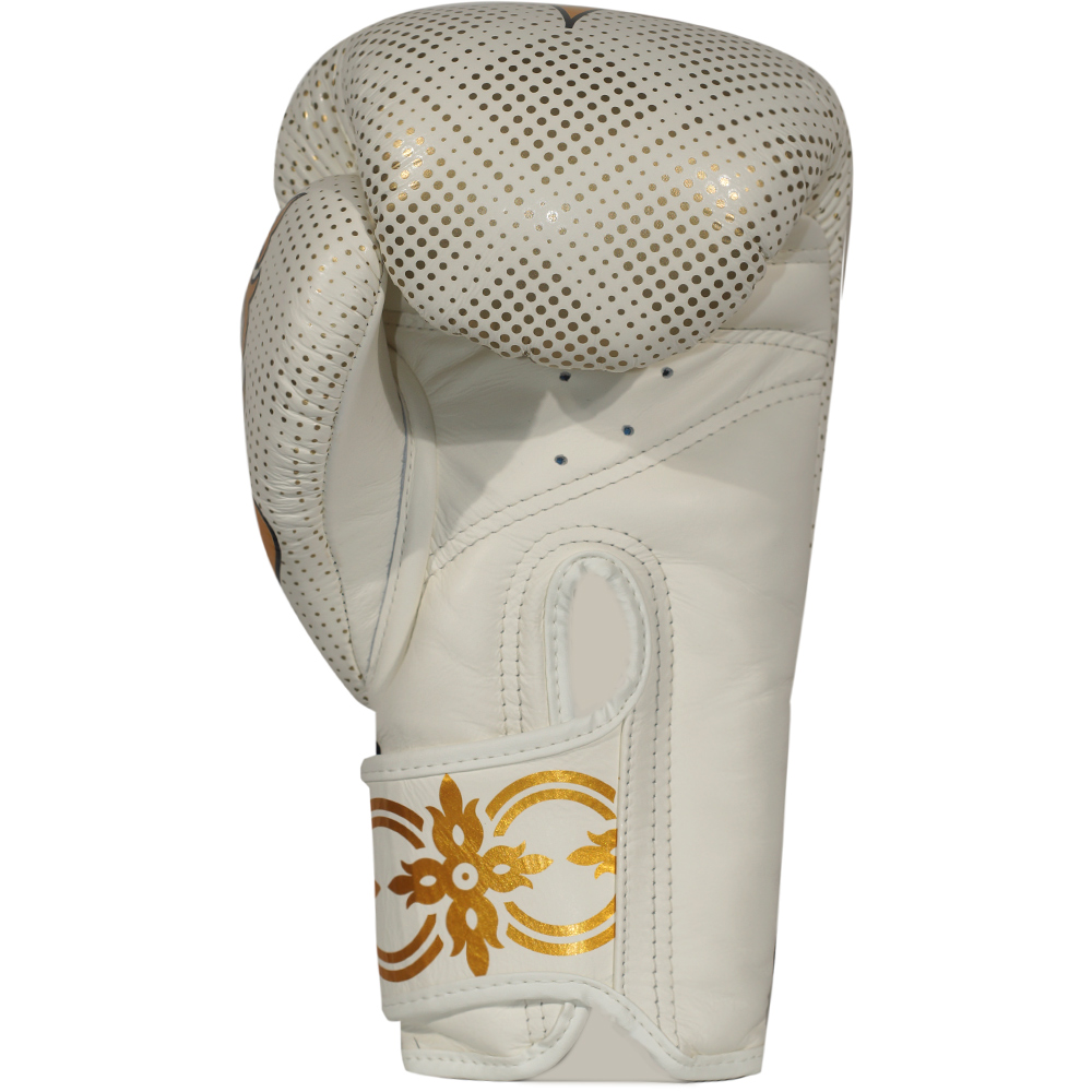 Top King TKBGKN-01 Боксерские Перчатки Тайский Бокс "Kanok" Белые