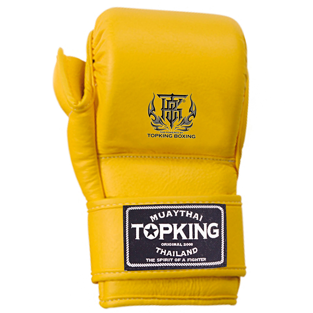 Top King TKGGC Перчатки ММА Спарринговые "Combat" Желтые