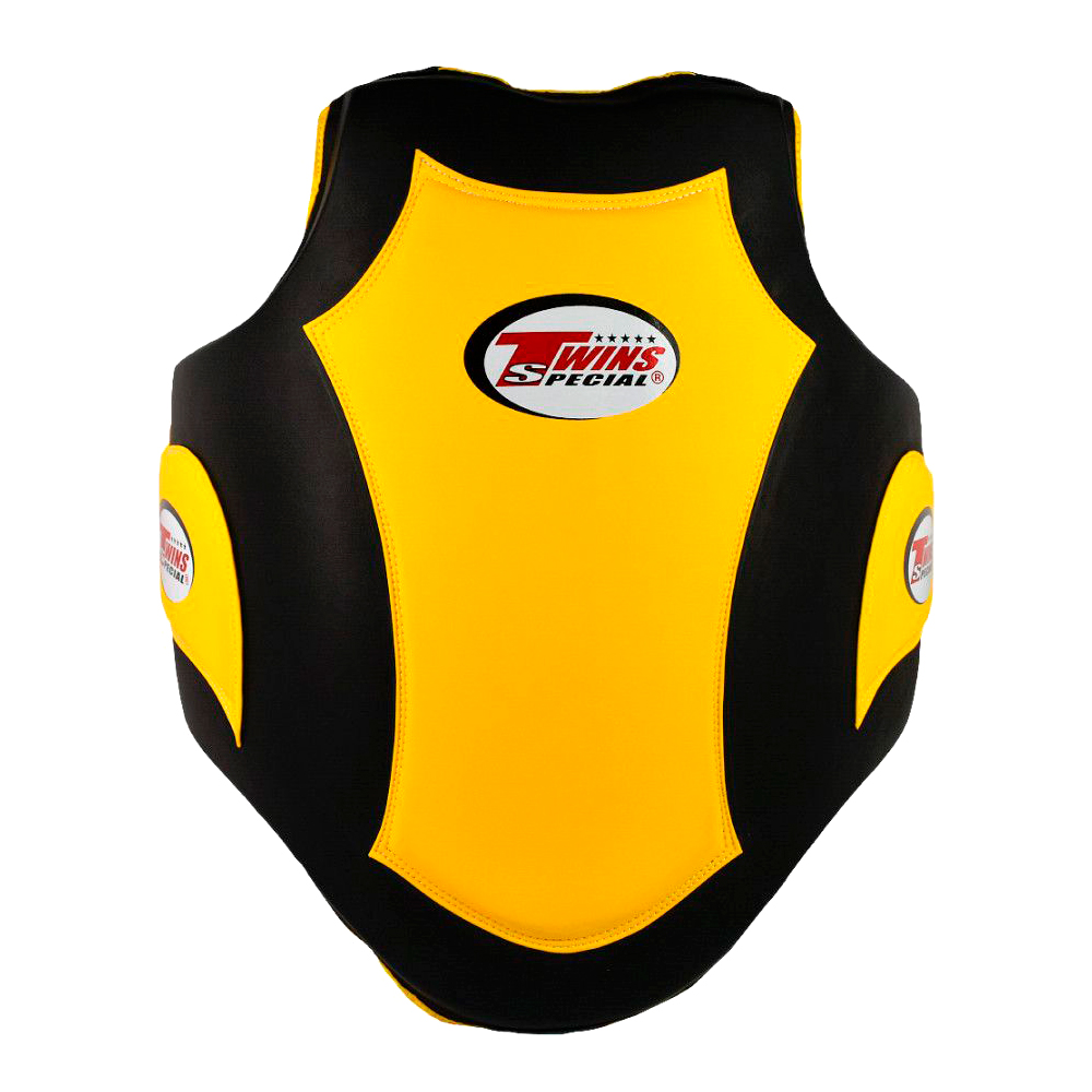 Twins Special BOPL5, BOPS5 Жилет Тренера Тайский Бокс Черный с Золотом