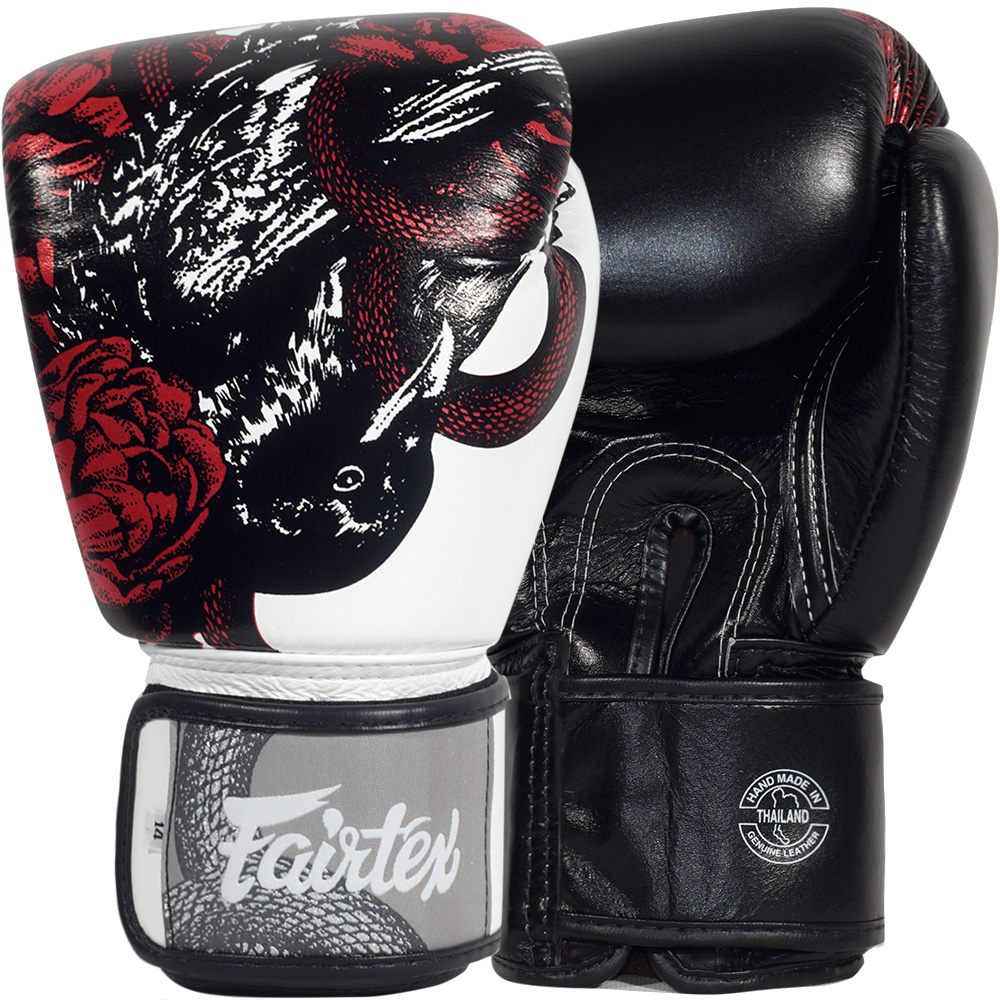 Fairtex BGV24 Боксерские Перчатки Тайский Бокс "The Beauty Of Survival"