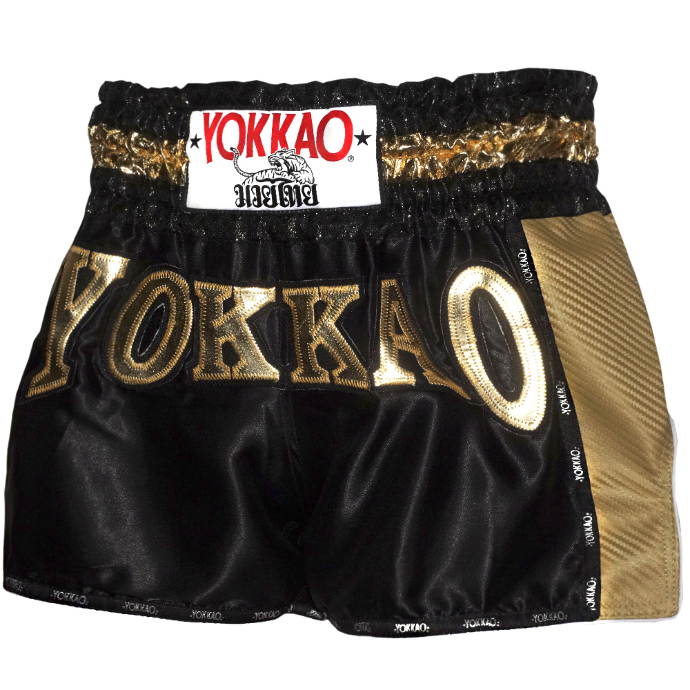 Yokkao Шорты Тайский Бокс Carbon Черный Размер S
