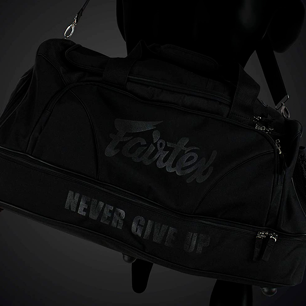 Fairtex BAG2 Сумка Спортивная Тайский бокс Solid Black