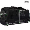 Fairtex BAG2 Сумка Спортивная Тайский бокс Solid Black