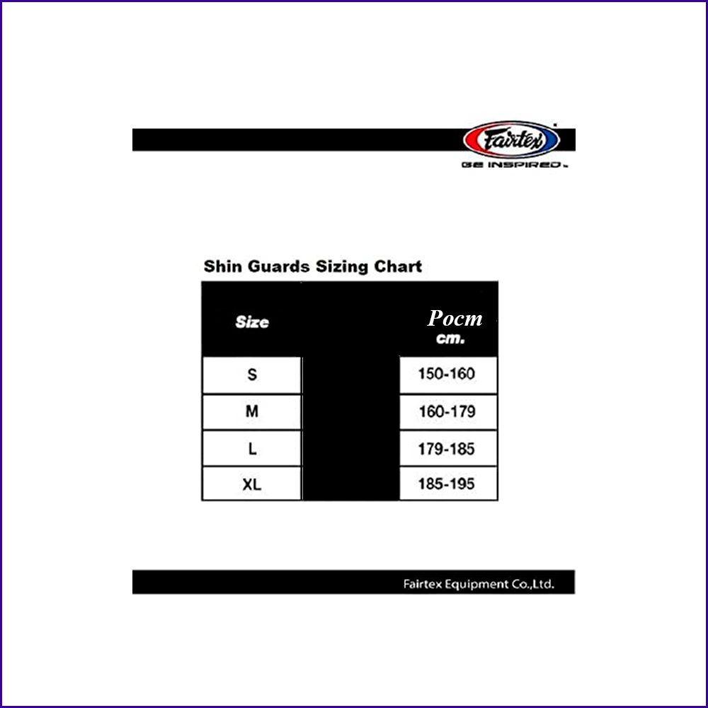 Fairtex SP3 Защита Голени "In-Step Double Padded" Тайский Бокс Черный