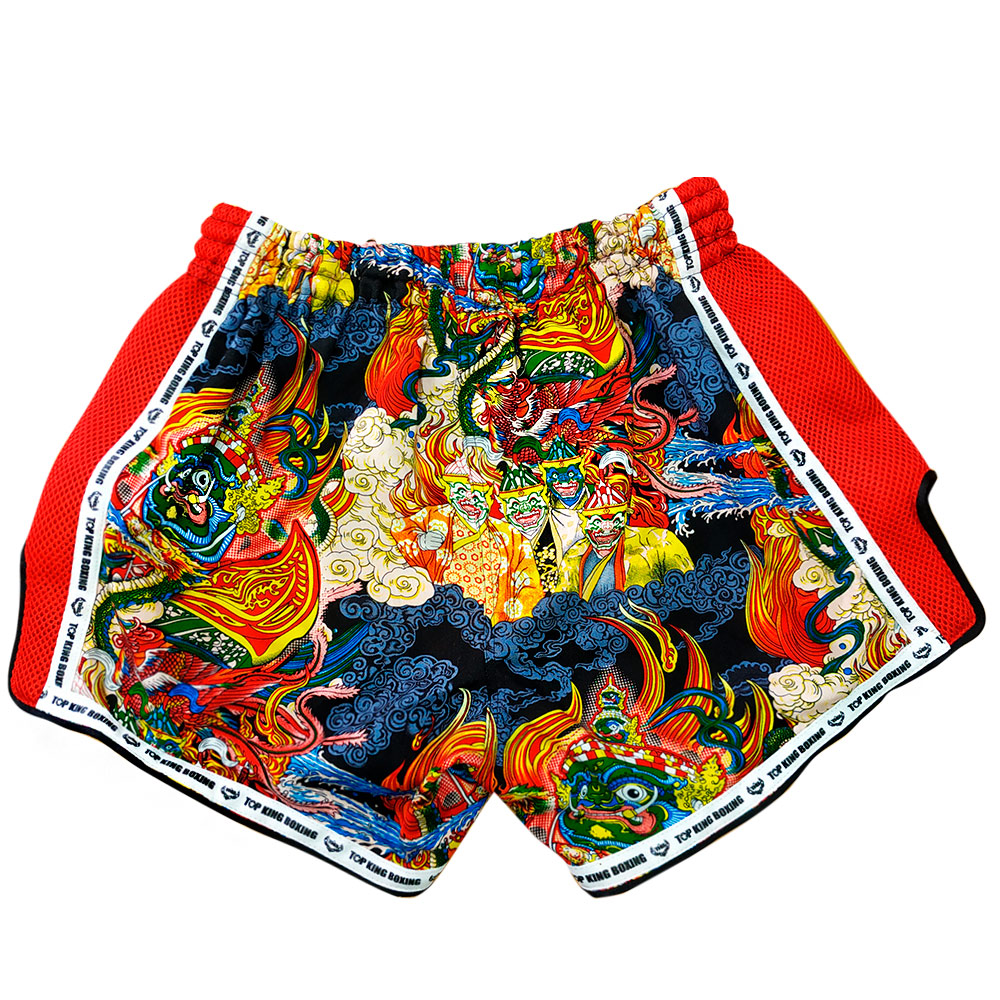 Top King Ретро Шорты Тайский Бокс