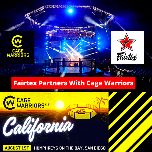 FAIRTEX ПАРТНЕР ПРОМОУШЕНА CAGE WARRIORS