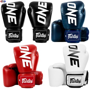 Fairtex BGV1 "ONE" Боксерские Перчатки Тайский Бокс Белый