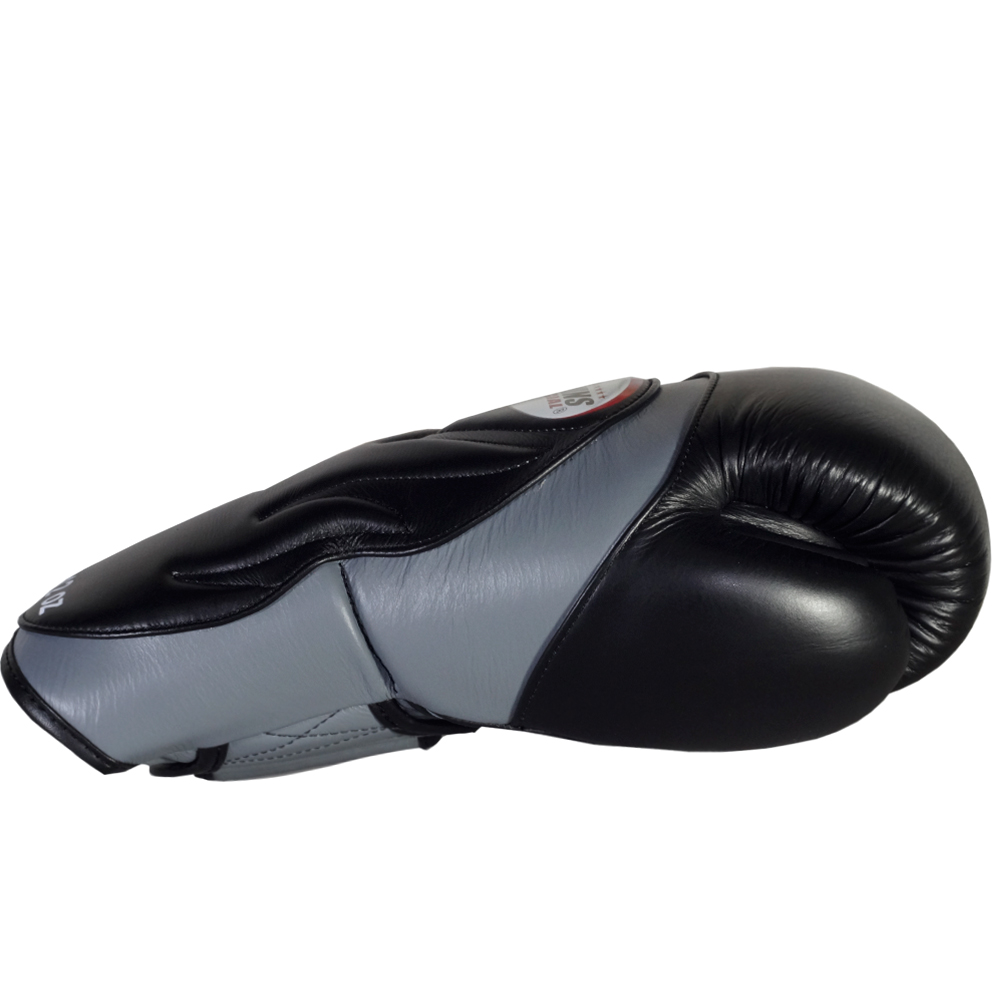 Twins Special BGVL6 Боксерские Перчатки Тайский Бокс Черно-Серые