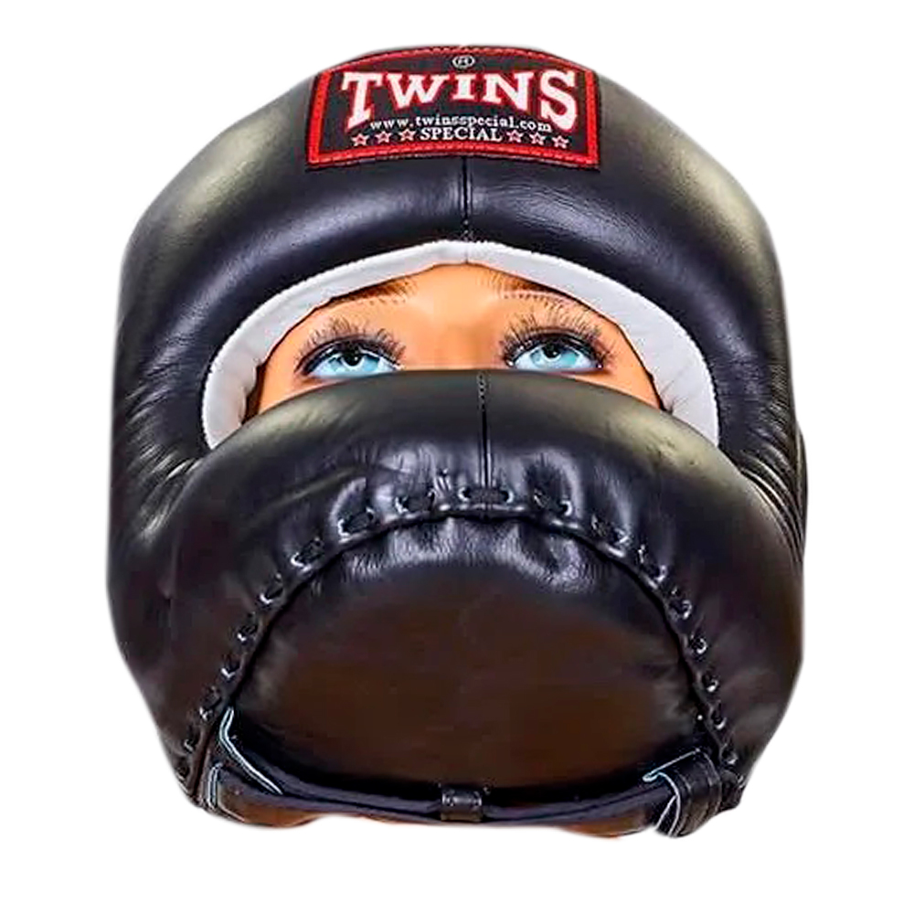 БОКСЕРСКИЙ ШЛЕМ ТАЙСКИЙ БОКС TWINS SPECIAL HGL-10 BLACK