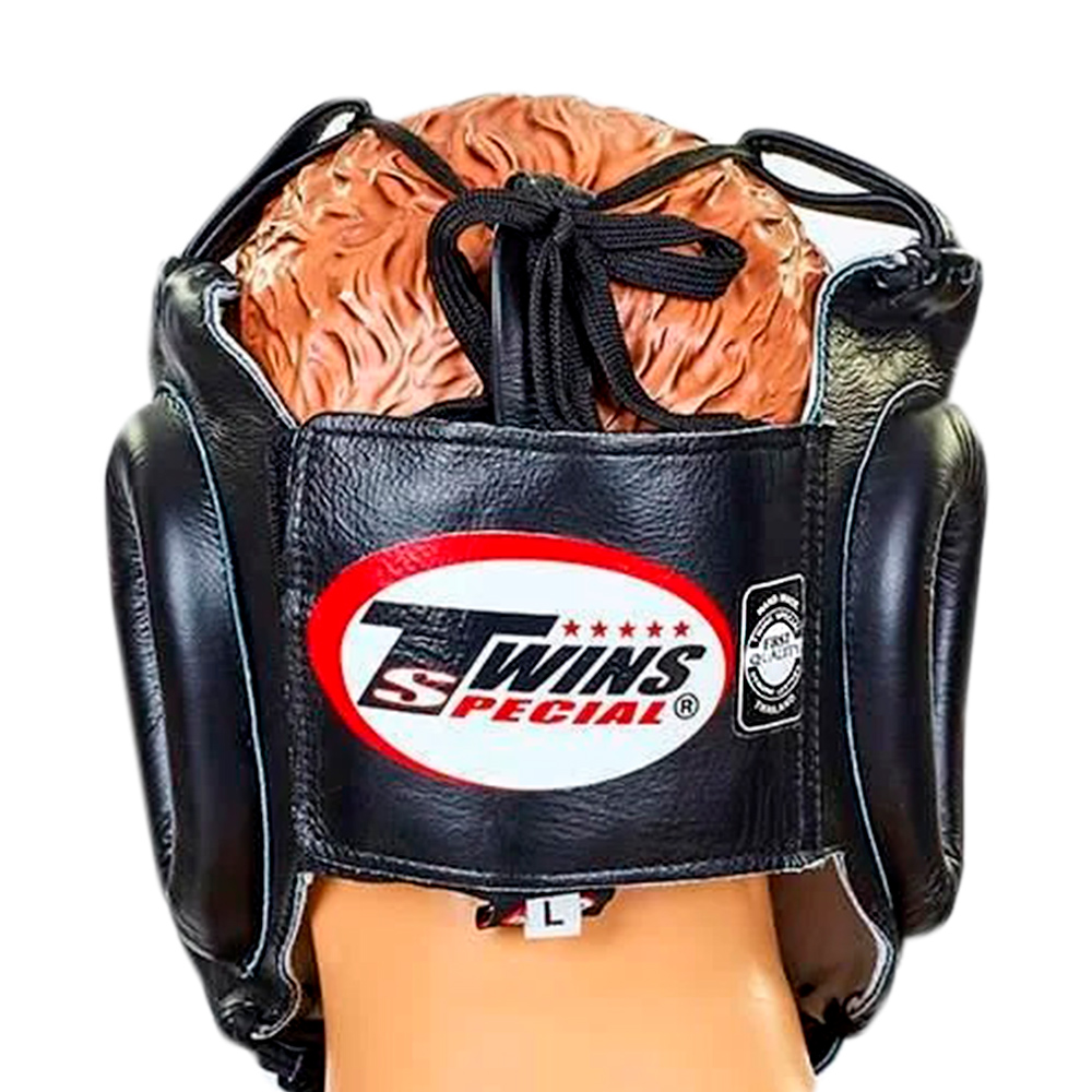 БОКСЕРСКИЙ ШЛЕМ ТАЙСКИЙ БОКС TWINS SPECIAL HGL-10 BLACK