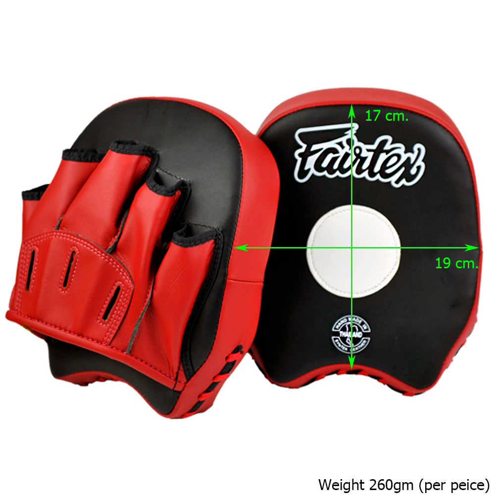 Fairtex FMV14 Лапы Боксерские Тайский Бокс "Short Focus Mitts"