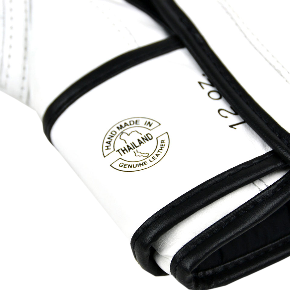 Fairtex BGVG2 "Glory" Боксерские Перчатки Тайский Бокс Липучка Белые