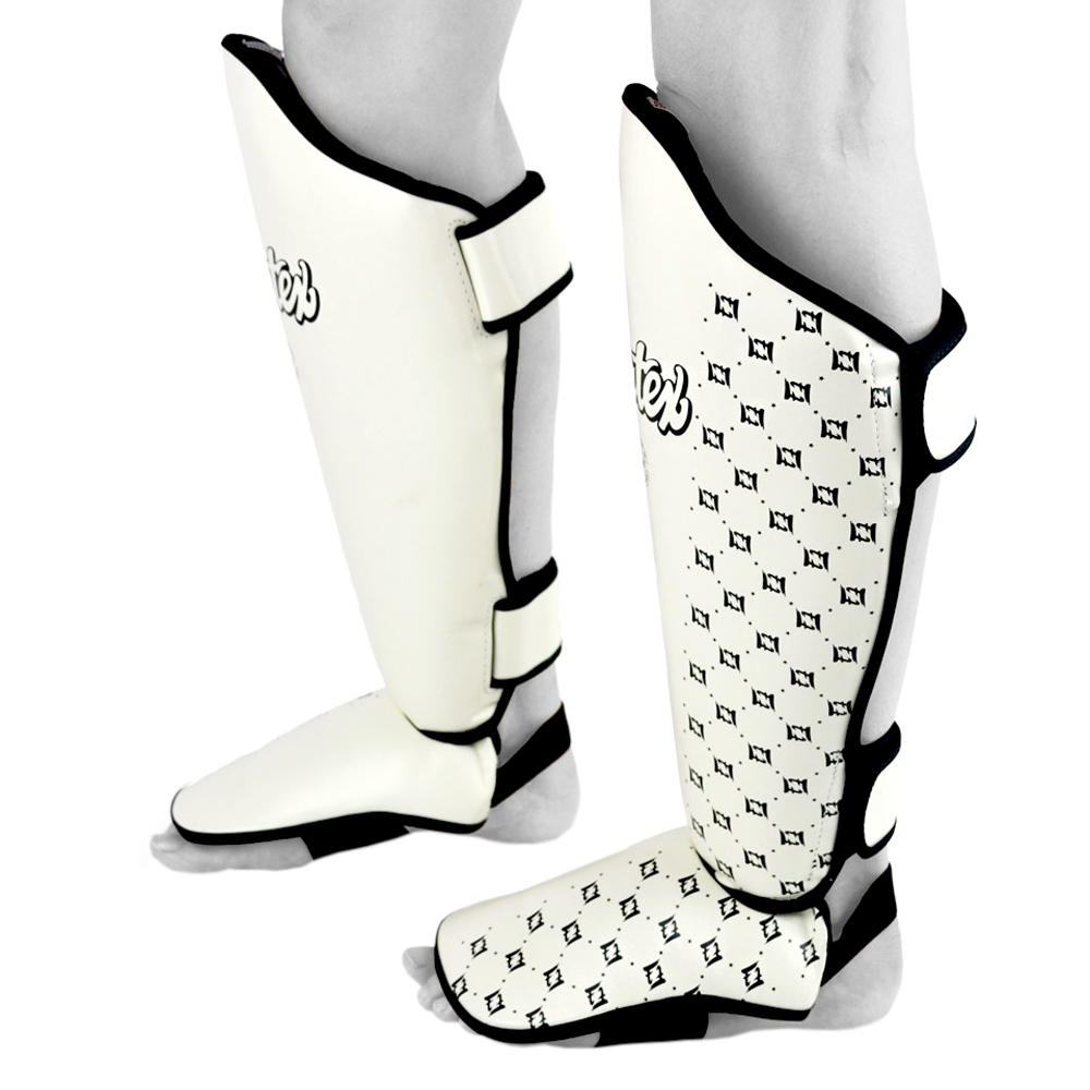 Fairtex SP5 Защита Голени "Competition" Тайский Бокс Белый